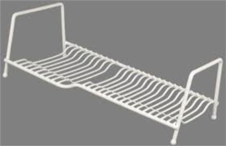AP Products RV Plate Rack - White