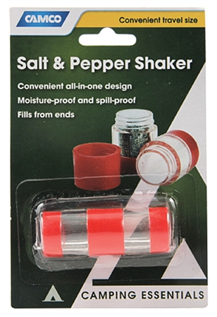 Camco 51056 Travel Salt and Pepper Shaker