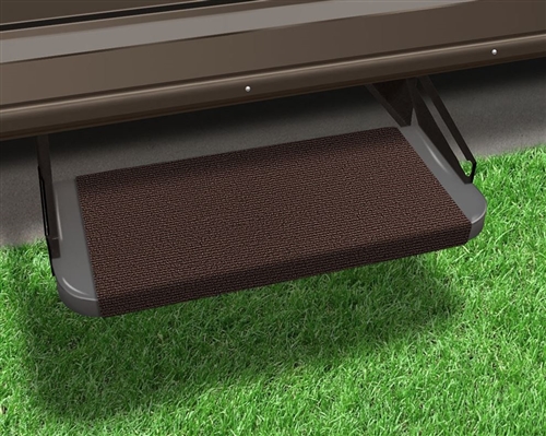 Prest-o-Fit 2-0315 Outrigger 18" RV Step Cover - Chocolate Brown