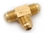 Anderson Metals Brass Flare Tee - 3/8"           