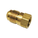 Anderson Metals Brass Male Flare To Female Pipe Thread Coupling - 3/8" x 1/4"    