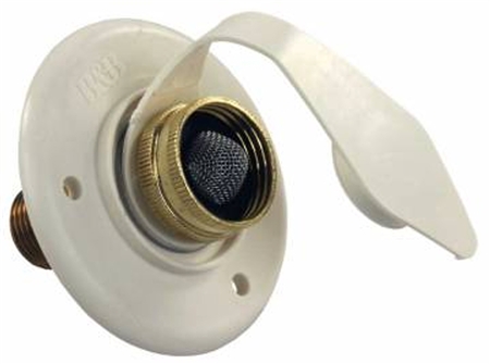 Thetford 94213 City Water Flange- Colonial White