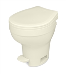 Thetford Aqua-Magic VI Permanent SloClose Toilet, High Profile, Parchment