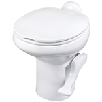 Thetford Aqua Magic Style II High Profile Ceramic RV Toilet Without Water Saver - White