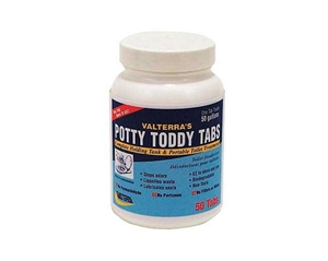 Valterra Q5004 Potty Toddy Tabs 50 Pack