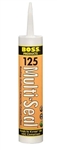 Accumetric BOSS 125 Multi-Seal Construction Sealant For Roofing, Gutters, Concrete, Off White, 8 Oz