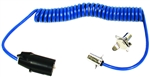 Blue Ox 7-Way To 4-Way Coiled Electrical Trailer Cable
