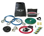 Roadmaster Tow Bar Accessory Kit for Falcon with Safety Cables & Power Cord - Straight Wire