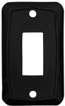 Valterra DG115VP Single Switch Wall Plate - Black