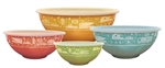 Camp Casual Nesting Kitchen Storage Bowls - 4 Pack