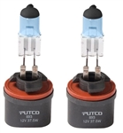 Putco High Performance 893 Halogen Headlight Bulbs - Night White - Set of 2