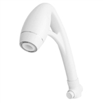 Oxygenics BodySpa RV Shower Head With SmartPause Shut-Off Valve - 1.8 GPM - White