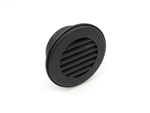Thetford 94265 Thermovent Ducted Heat Vent w/o Damper 4" Round â€“ Black
