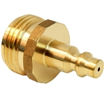 Valterra Blow-Out Plug With Quick Connect - Brass
