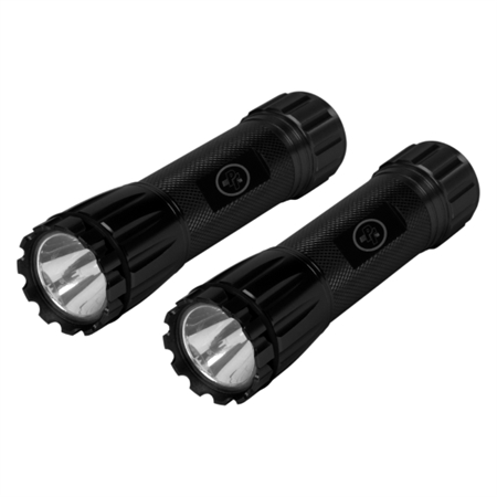 Performance Tool W2476 Firepoint Tactical LED Flashlight - Set of 2