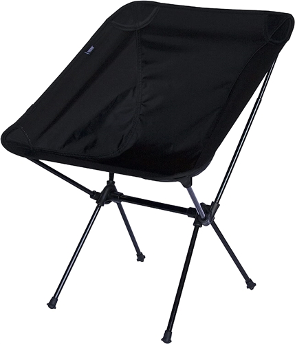 Travel Chair 7789ABK C-Series Joey Folding Camp Chair - Black