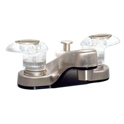 Catalina PF222441 RV Lavatory Faucet With Diverter, Brushed Nickel