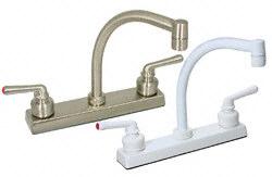 Phoenix P5034ABN-T441 Two Handle Lavatory Faucet, Brass Nickel