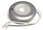 FriLight Nova 3-Way Dimmable LED Light With Silver Trim & Switch - Warm White