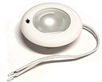 FriLight Nova Dual-Color LED Ceiling Light With White Trim & Switch - 3 Blue, 6 Warm White