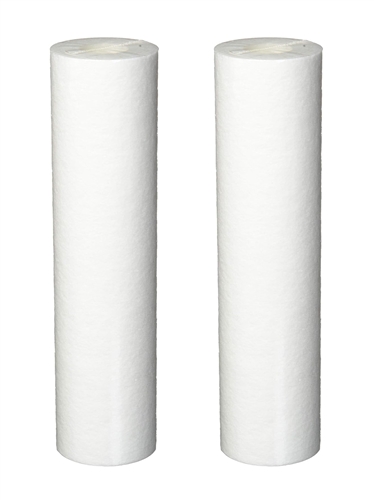 Flow-Pur 10" Freshwater Sediment Filter, 10 Micron, Set of 2