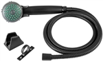 Dura Faucet  RV Handheld Single-Function Shower Head Kit - Matte Black