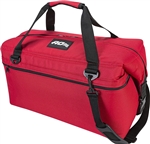 AO Coolers Soft-Sided Canvas Cooler, 24 Can Capacity, Red         