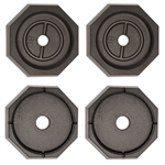 SnapPad EQ-Grand-Octagon RV Jack Pad 4 Pack - Equalizer Leveling System