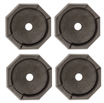 SnapPad HiWay 8 RV Jack Pad 4 Pack - 8" HWH Leveling System