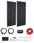 Zamp Solar KIT1028 Legacy Black 380 Watt Solar Panel Deluxe Kit
