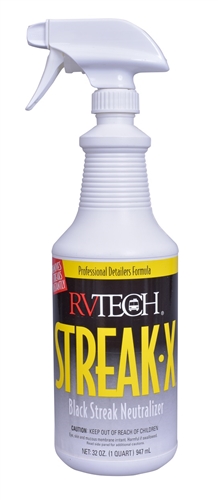 RVTECH STREAKX32 STREAK-X Black Streak Remover - 32 oz