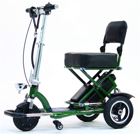 Enhance Mobility T3045-G Triaxe Sport Foldable Scooter - Green