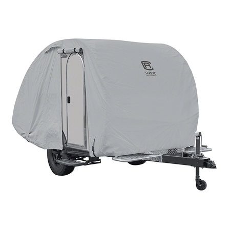 Classic Accessories 80-399-161001-RT Overdrive PermaPro RV Cover for 10' to 12' for Teardrop Trailers