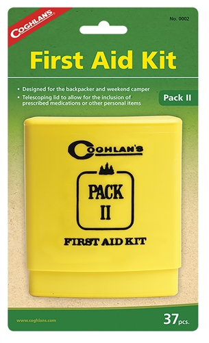 Coghlan's 0002 Pack II First Aid Kit - 37 Piece
