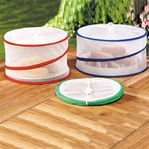 Ming's Mark Inc. FC-68102 Collapsible Food Covers - 3 PC
