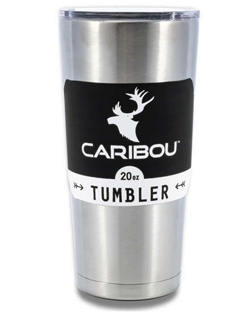 Camco 51861 Caribou Stainless Steel Tumbler - 20 oz.