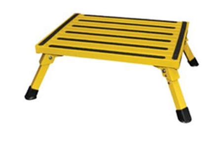Safety Step F-08C-Y Large Safety Step Stool- Yellow
