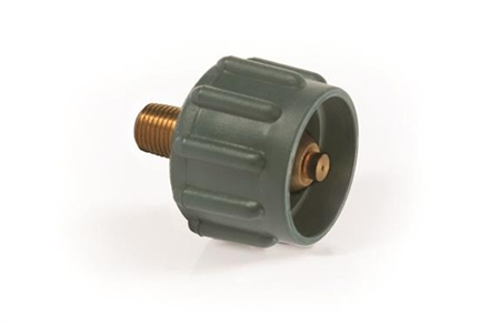 Camco 1/4" Lp Gas Acme Nut - Green
