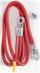 East Penn 00302 Side Post Battery Cable, Red Positive, 25"