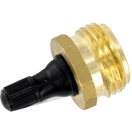 Valterra P23518LFVP Blow-Out Plug With Schrader Valve - Brass