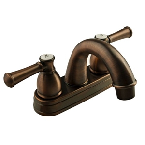 Dura Faucet Designer Arc Spout Bronze Bathroom Faucet