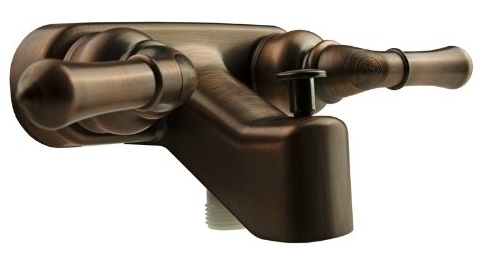 Dura Faucet DF-SA110C-ORB Bronze Classical RV Tub And Shower Diverter Faucet
