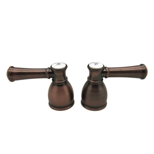 Venetian Bronze Designer Bell Style Lever Dura Faucet Handles