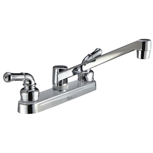 Chrome Classical Two Handle RV Kitchen Dura Faucet