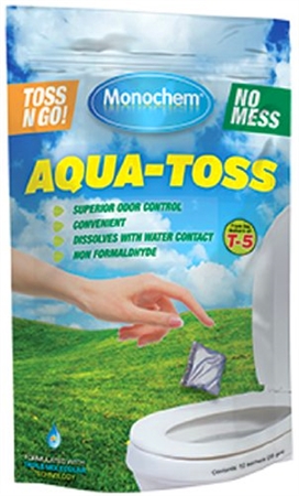 Monochem 30691 Aqua-Toss RV Water Soluble Portion Control