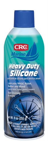 CRC Industries 06077 Marine Heavy-Duty Silicone, 9 Oz
