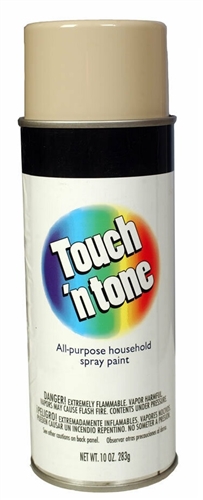 AP Products 003-55285 Touch 'N Tone Multi-Purpose Spray Paint - Almond - 10 Oz