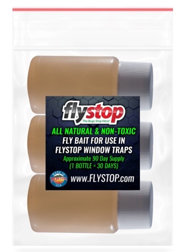 McFly BREFILLFS FlyStop Window Trap Bait Refill - 3 Pack