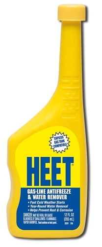 303 Products Products 28201 Heet Fuel Line Antifreeze & Water Remover - 12 Oz