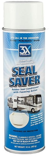 3X Chemistry Foaming Rubber Slide Out Seal Saver/Conditioner - 16 Oz